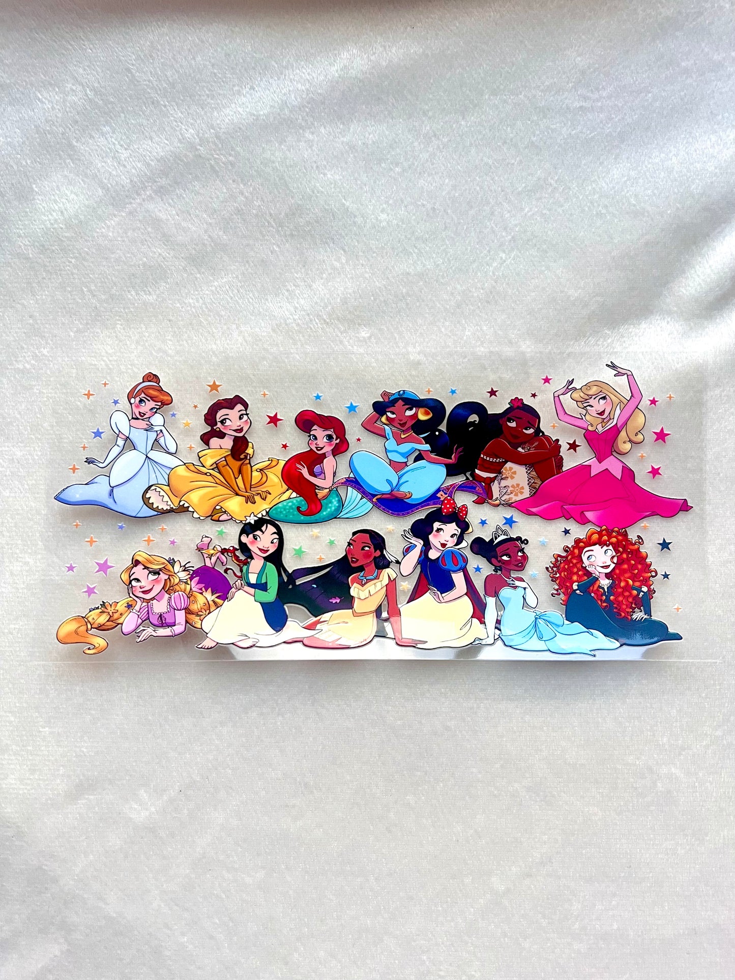 #207 DISNEY PRINCESSES 16OZ UV DTF WRAP